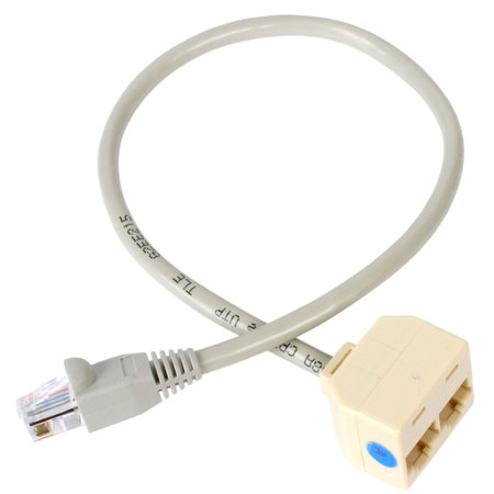 STARTECH.COM 2-to-1 RJ45 Splitter Cable Adapter - F/M RJ45SPLITTER